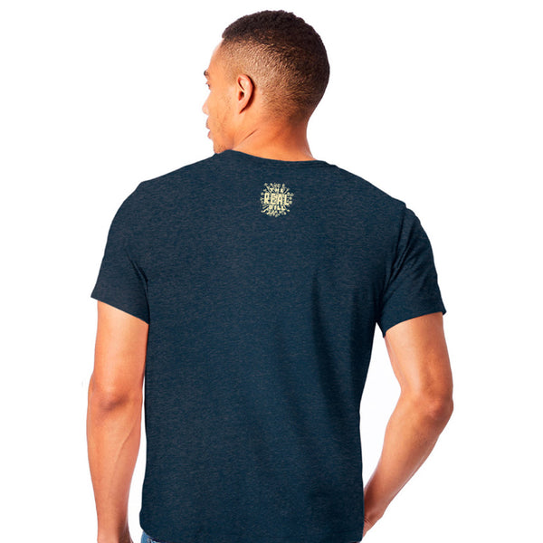 Men's Slate Blue Crew Neck Shirt