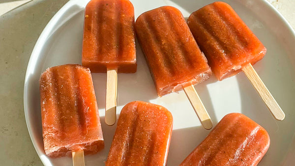 Boozy Bloody Mary Popsicles