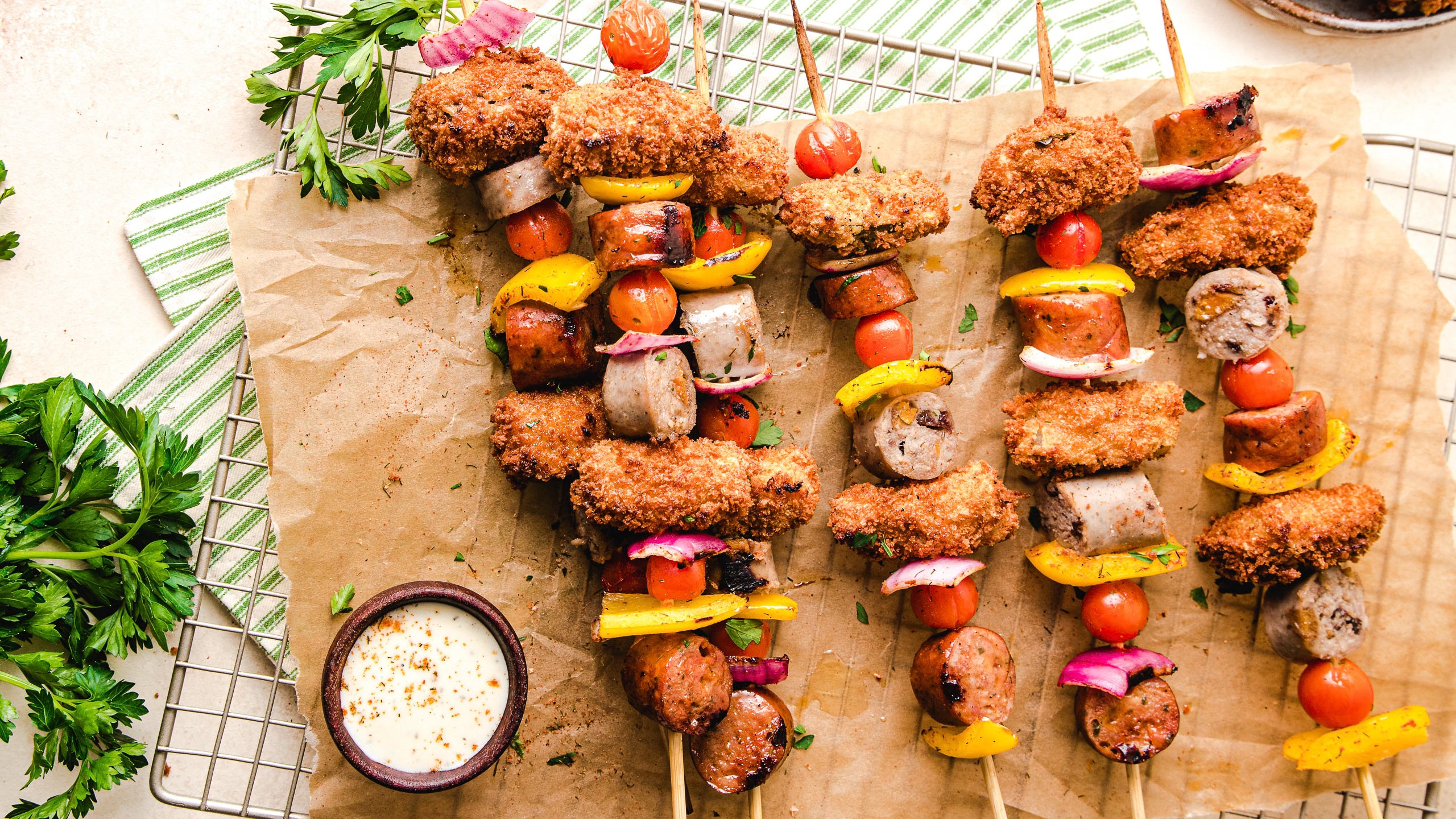 Spicy Bloody Mary Kabobs