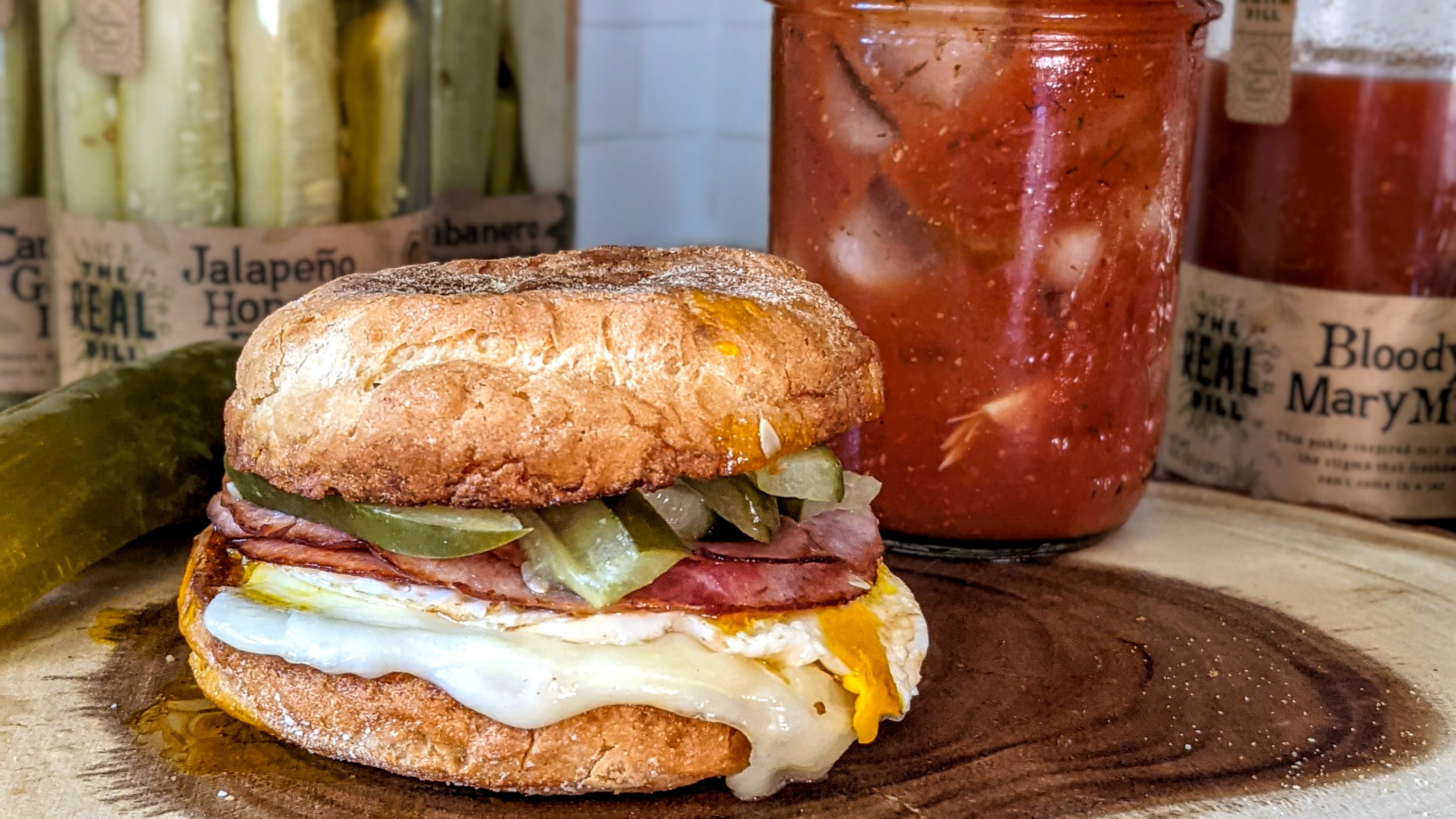 Cuban Breakfast Sandwich