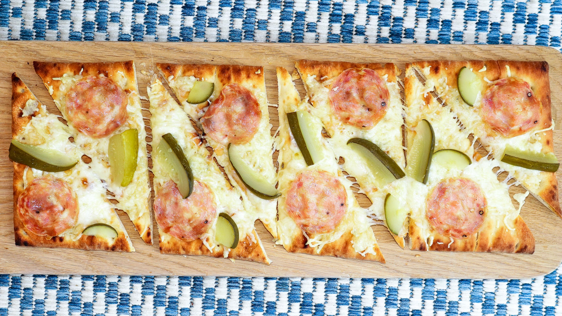 Simple Pickle Flatbread