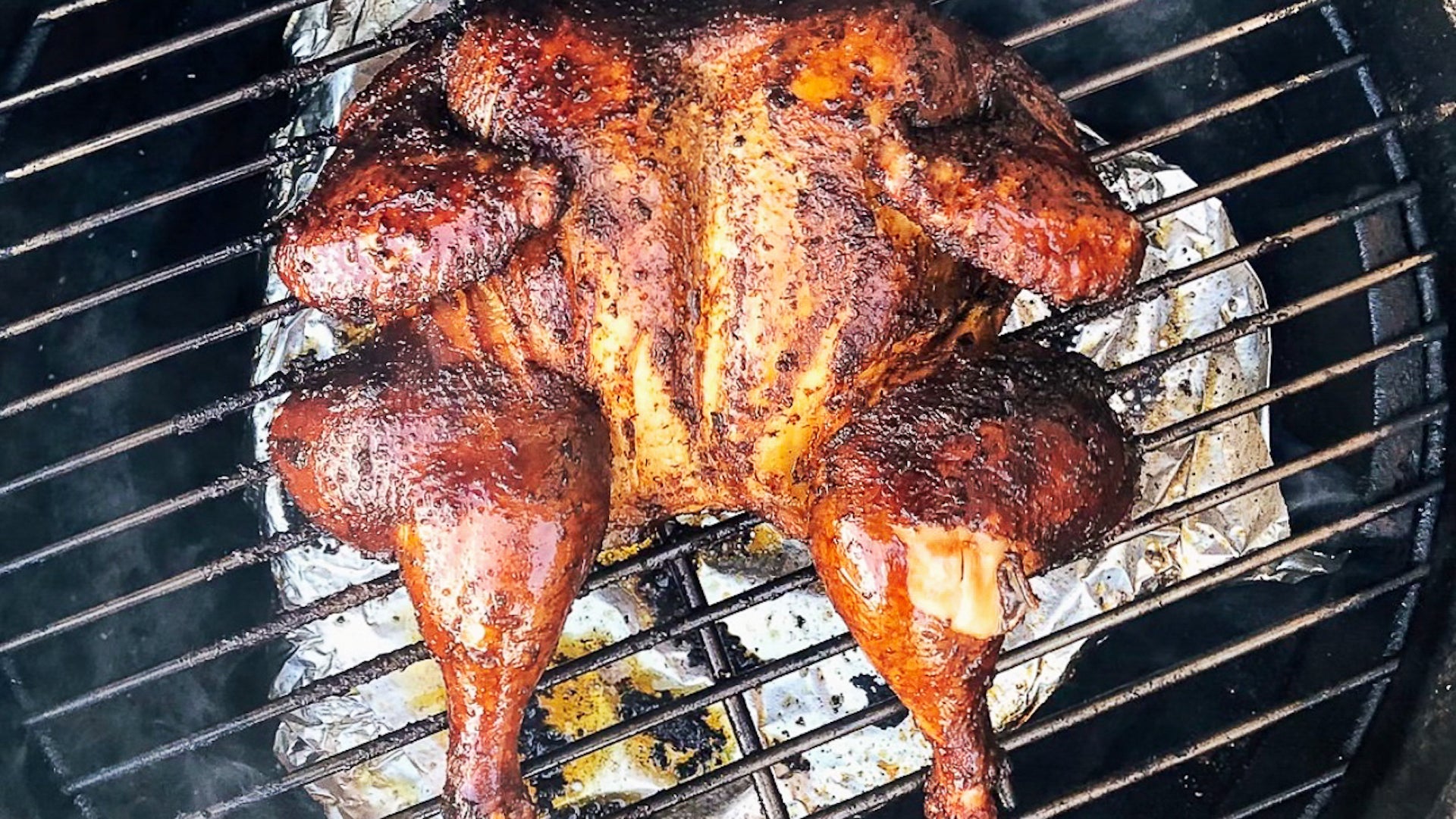 Spatchcock Bloody Mary Rimming Spice Chicken