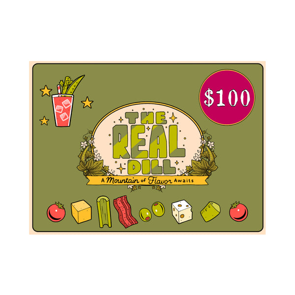 The Real Dill $100 gift card