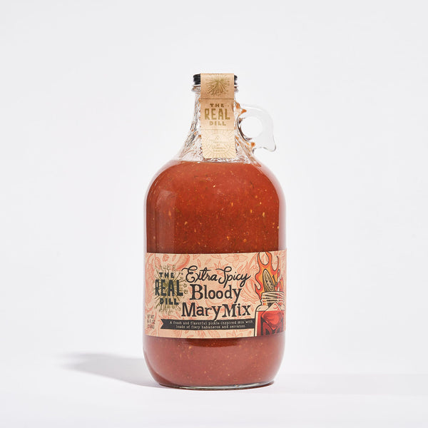 1 large growler of The Real Dill Extra Spicy Bloody Mary Mix