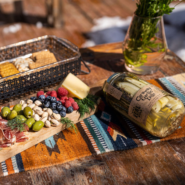 The Real Dill Caraway Garlic Dills advertising product photography