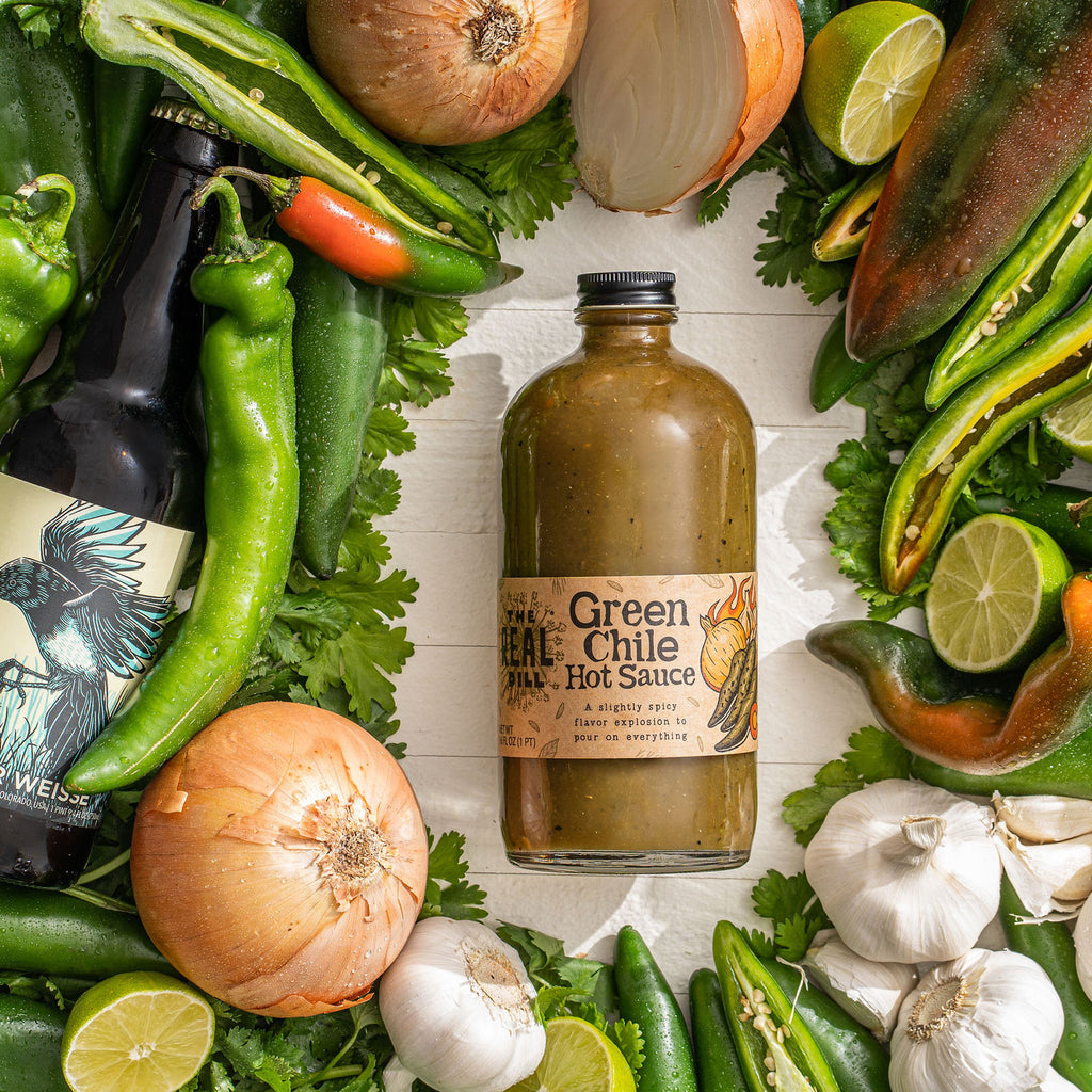 Green Chile Hot Sauce The Real Dill®